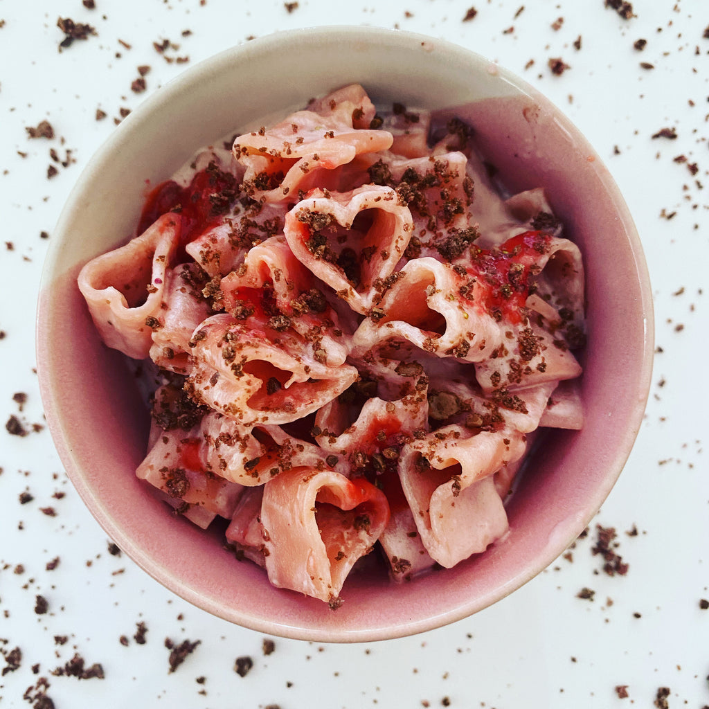 Strawberry Pink Hearts
