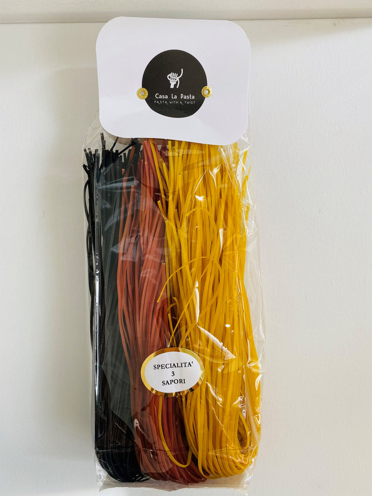 3 coloured Tagliatelle